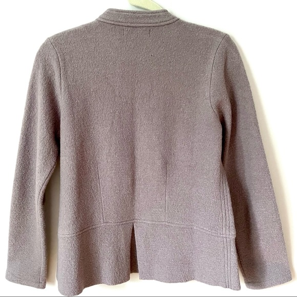 FREE with purchase - 100% wool Open-Front Blazer - Picture 2 of 13